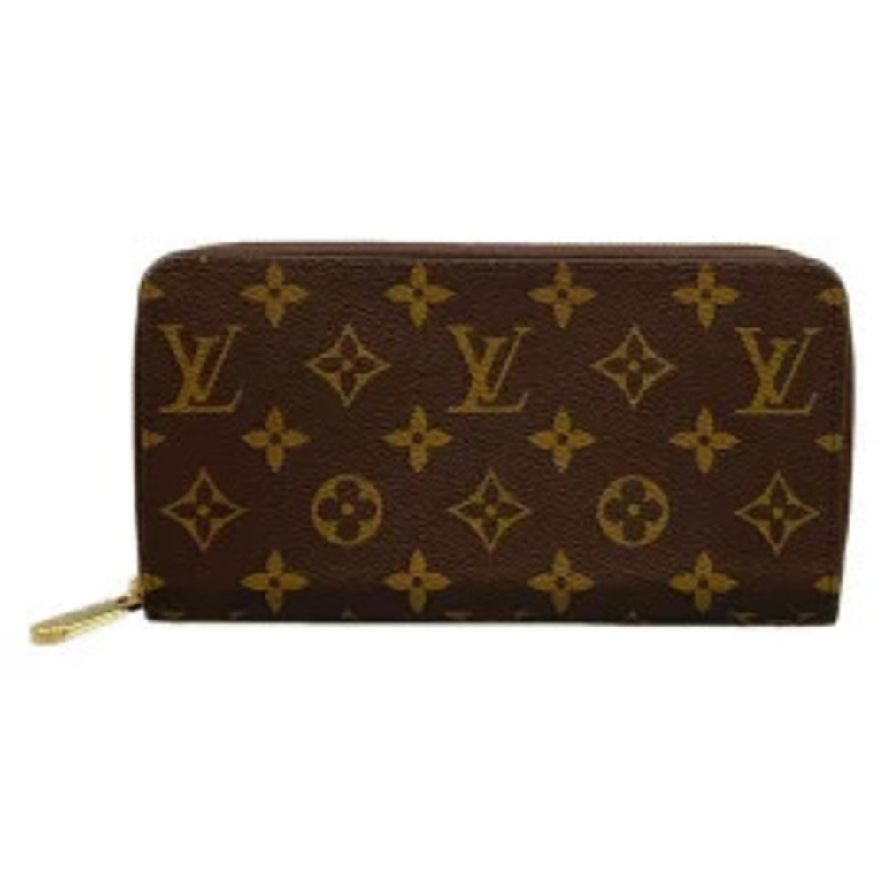LOUIS VUITTON Zippy Wallet Long Round Zipper Fuschia Pink